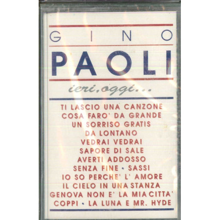 Gino Paoli MC7 Ieri, Oggi / Five Record ‎– MC FM 18010 Sigillata