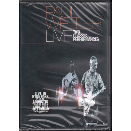 Paul Weller ‎DVD Live (Two Classic Performances) Independiente ‎Sony Sigillato