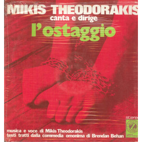 M Theodorakis Lp Canta E Dirige L'Ostaggio / Dischi Dello Zodiaco Sigillato M Theodorakis Lp Canta E Dirige L'Ostaggio / Dischi Dello Zodiaco Sigillato