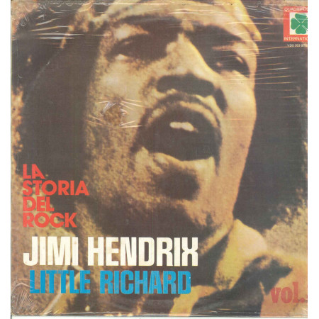 Jimi Hendrix / Little Richard Lp Vinile ‎La Storia Del Rock Vol 3 Sigillato