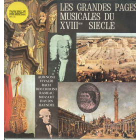 AA.VV. Lp Vinile Les Grandes Pages Musicales Du XVIIIeme Siecle / Cetra Nuovo AA.VV. Lp Vinile Les Grandes Pages Musicales Du XVIIIeme Siecle / Cetra Nuovo