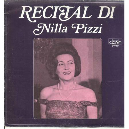 Nilla Pizzi Lp Vinile Recital Di Nilla Pizzi / Durium ‎BL 7125 Cicala Sigillato