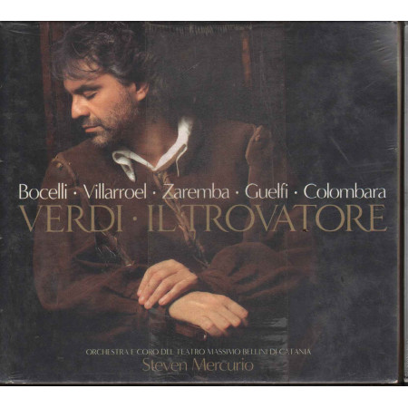 Bocelli / Villarroel / Zaremba CD Verdi · Il Trovatore / Sugar Music ‎Sigillato