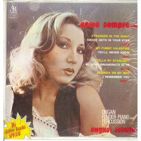 August Leinist Lp Vinile Come Sempre /  AB Record LS 1001 Sigillato Enzo Giusti Lp Vinile Vita Amara / Studio 7 AGII38/LP Sigillato