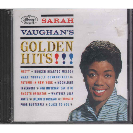 Sarah Vaughan  CD Sarah Vaughan's Golden Hits Nuovo Sigillato 0042282489128