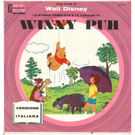 La Storia Completa E Le Canzoni Winny Puh (Winny Pooh) Lp Disneyland Nuovo