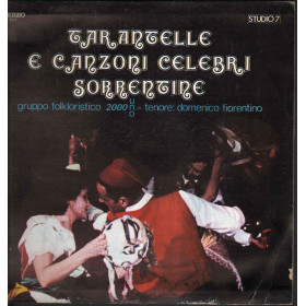 Gruppo Folkloristico 2000 Uno Lp Tarantelle E Canzoni Celebri Sorrentine Nuovo Gruppo Folkloristico 2000 Uno Lp Tarantelle E Canzoni Celebri Sorrentine Nuovo