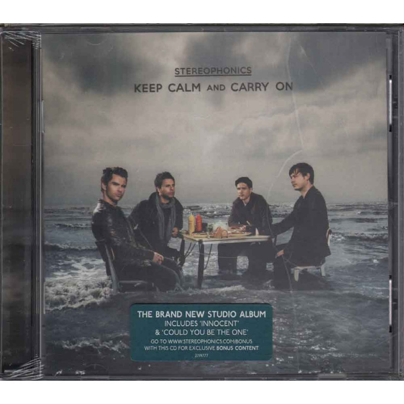 Stereophonics CD Keep Calm And Carry On Nuovo Sigillato 0602527197753 Stereophonics CD Keep Calm And Carry On Nuovo Sigillato 0602527197753