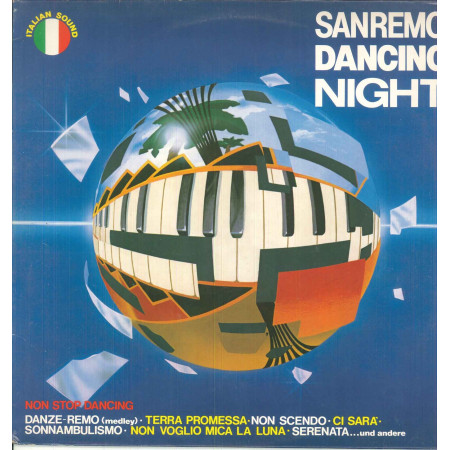 Sanremo Dancing Night ‎Lp Vinile Non Stop Dancing / Good Vibes ‎PM 33013 Nuovo
