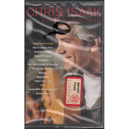 Chris Isaak MC7 San Francisco Days / Reprise Records ‎– 9362-45116-4 Sigillata