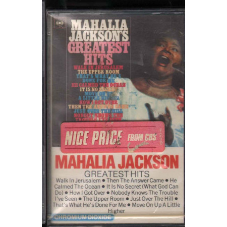 Mahalia Jackson MC7 Mahalia Jackson's Greatest Hits / CBS 40 32683 Sigillata