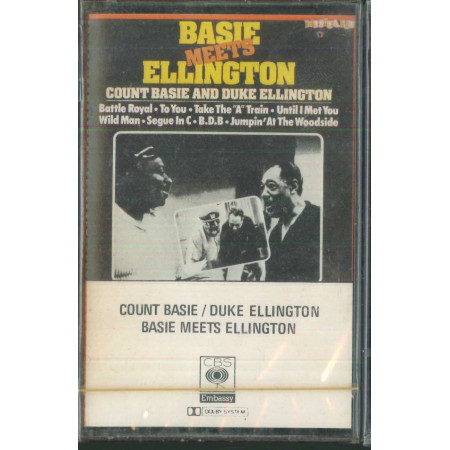 Count Basie And Duke Ellington MC7‎ Basie Meets Ellington / CBS Sigillata