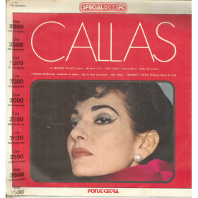 Maria Callas Lp Vinile Omonimo / Same - Fonit Cetra Special 3000 FC Sigillato Maria Callas Lp Vinile Omonimo / Same - Fonit Cetra Special 3000 FC Sigillato