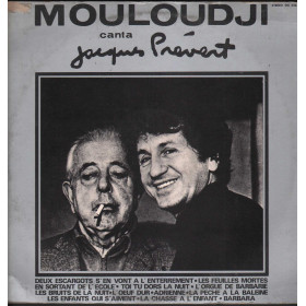 Mouloudji Lp Vinile Mouloudji Canta Jacques Prevert / Joker SM 3261 Nuovo Mouloudji Lp Vinile Mouloudji Canta Jacques Prevert / Joker SM 3261 Nuovo