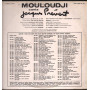 Mouloudji ‎Lp Vinile Mouloudji Canta Jacques Prevert / Joker SM 3261 Nuovo