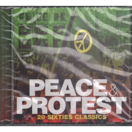 AA.VV. CD Peace & Protest / Crimson ‎CRIMCD318 Sigillato