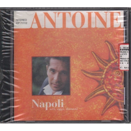 Antoine CD Napoli Ieri Oggi Domani / RTI Music EP 71112 Italia Sigillato