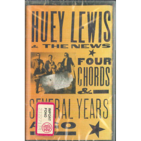 Huey Lewis & The News MC7 Four Chords & Several Years Ago 7559-61500-4 Sigillata