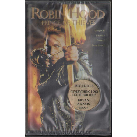 Michael Kamen ‎MC7 Robin Hood Prince Of Thieves OST Polydor ‎511 050-4 Sigillata