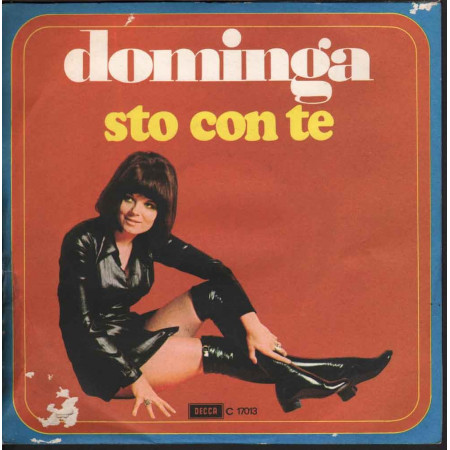 Dominga ‎Vinile 7" Sto Con Te / Una Ragazza Sola Decca C 17013 Nuovo