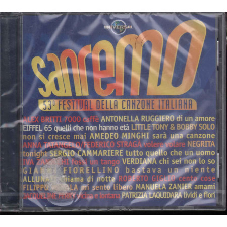 AAVV CD 53 Sanremo Festival Della Canzone Italiana / Universal Sigillato