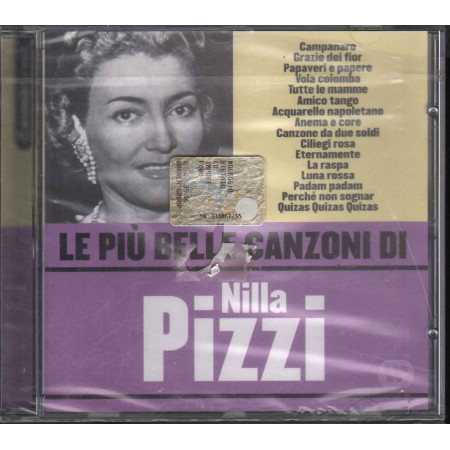 Nilla Pizzi ‎CD Le Piu' Belle Canzoni Di / Warner 5051011 1985-5-7 Sigillato