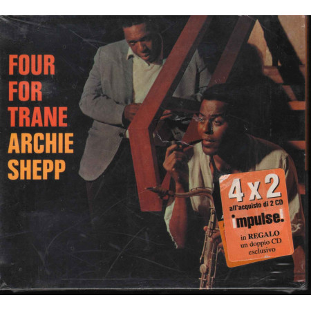 Archie Shepp ‎CD Four For Trane / Impulse IMP 12182 Sigillato
