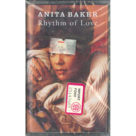 Anita Baker MC7 Rhythm Of Love / Elektra ‎– 61555-4 Sigillata 0075596155540