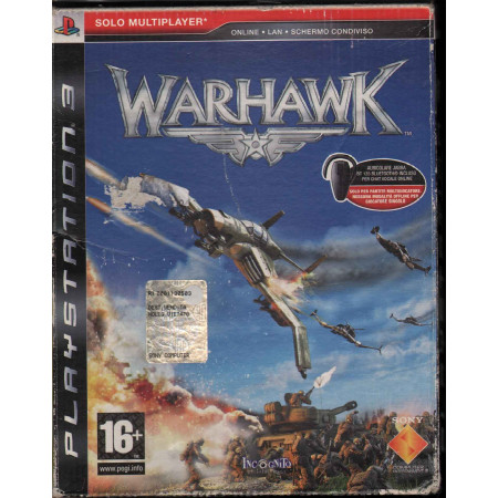 Warhawk + Sony Bluetooth Headset Playstation 3 PS3 Sony  Nuovo