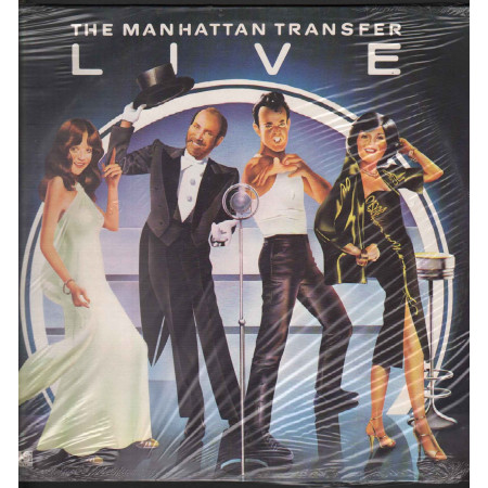 The Manhattan Transfer Lp Vinile Live / Atlantic ‎ATL 50 540 Sigillato