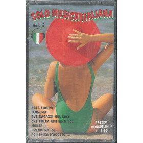 AA.VV MC7 Solo Musica Italiana Vol. 3 / Sigillata 8012958300035 AA.VV - Solo Musica Italiana Vol. 3   - Nuova Sigillata 8012958300035