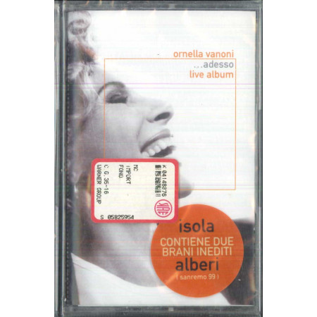 Ornella Vanoni MC7 Adesso Live Album / EastWest ‎– 3984-26664-4 Sigillata