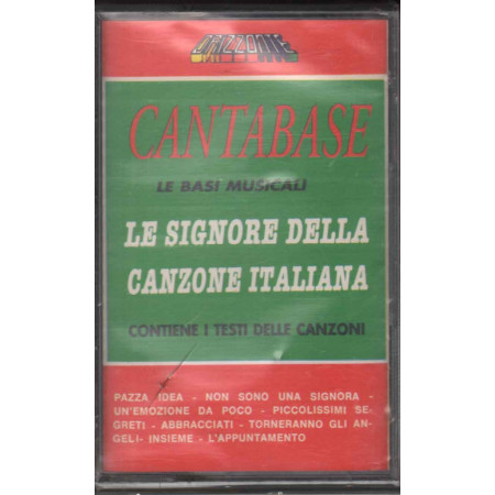 Le Signore Della Canzone Italiana ‎MC7 Cantabase Le Basi Musicali Sigillata