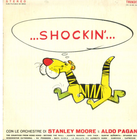 Stanley Moore / Aldo Pagani Lp Vinile Shockin' / Thunder FPT-S.103 Nuovo