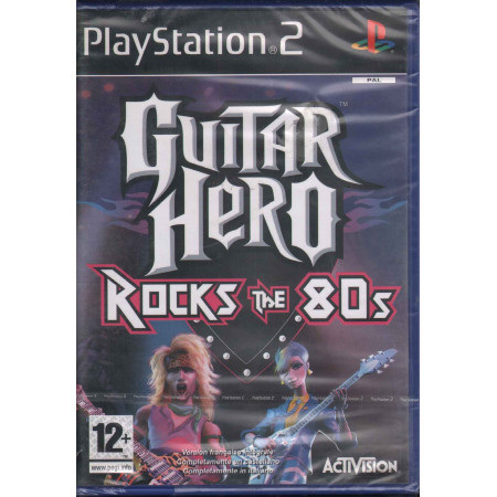 Guitar Hero Rock The 80s Videogioco Playstation 2 PS2 Activision Sigillato