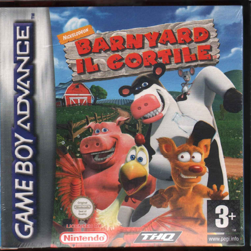 The Barnyard Il Cortile Videogioco Game Boy Advance GBA THQ Sigillato
