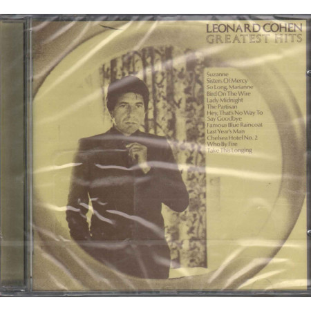 Leonard Cohen CD Greatest Hits / Colunbia Sigillato