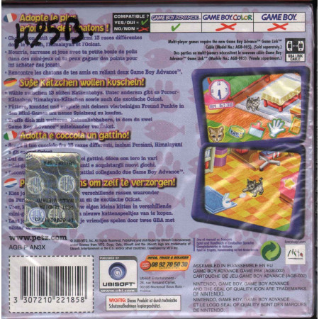 Catz Videogioco Game Boy Advance GBA Ubisoft Sigillato