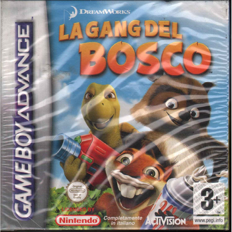 La Gang del Bosco Videogioco Game Boy Advance Activision Blizzard Sigillato