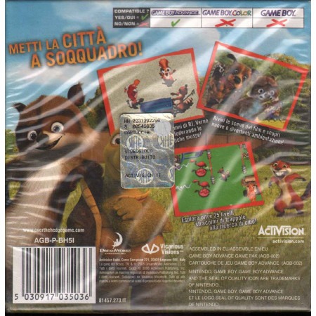 La Gang del Bosco Videogioco Game Boy Advance Activision Blizzard Sigillato