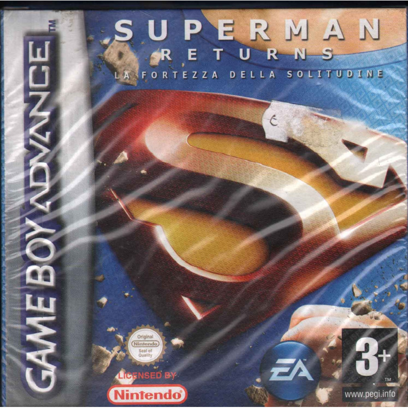 Superman Returns Videogioco Game Boy Advance Electronics Arts Sigillato