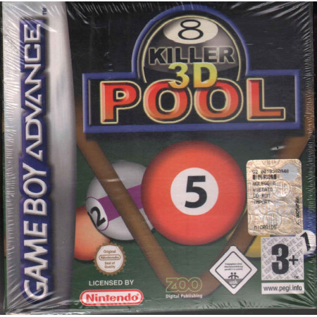 Killer Pool 3D Videogioco Game Boy Atari Sigillato