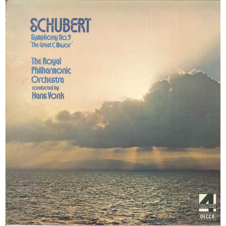 Schubert Hans Vonk ‎‎Lp Symphony 9 The Great C Major Decca Phase 4 Stereo Nuovo