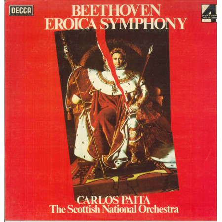 Beethoven The Scottish National Carlos Paita Lp Vinile Eroica Symphony Nuovo