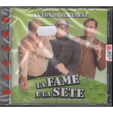 Nicola Piovani ‎CD La Fame E La Sete / Uomo D'Acqua Dolce / EMI Virgin Sigillato