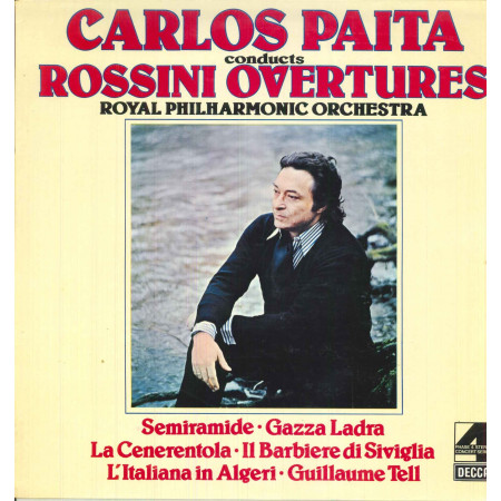 Rossini / Paita Lp Vinile Rossini Overtures / Decca PFSI 4386 Phase 4 Nuovo