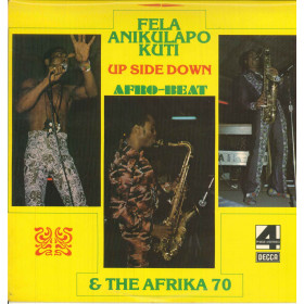 Fela Anikulapo Kuti & The Afrika 70 Lp Up Side Down / Decca Phase 4 Stereo Nuovo Fela Anikulapo Kuti & The Afrika 70 Lp Up Side Down / Decca Phase 4 Stereo Nuovo