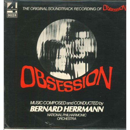 Bernard Herrmann ‎Lp Vinile Obsession Decca Phase 4 Stereo OST Soundtrack Nuovo