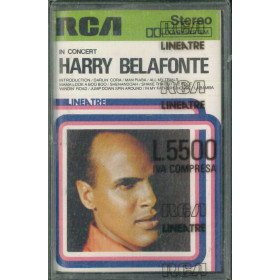 Harry Belafonte MC7 In Concert / RCA – NK 43884 Sigillata Harry Belafonte MC7 In Concert / RCA – NK 43884 Sigillata