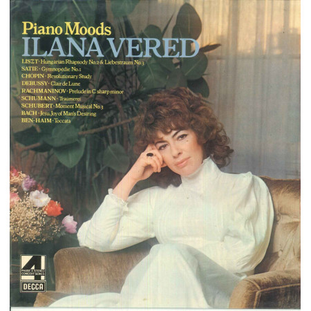 Ilana Vered ‎Lp Vinile Piano Moods / Decca Phase 4 Stereo Nuovo